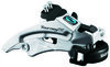 SHIMANO Umwerfer Tourney FDTX800 silber | Top Swing Schelle | Ausführung: 66-69 Grad | 7/8-fach | Dual Pull