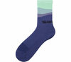 SHIMANO ORIGINAL TALL SOCKS BLUE PURPLE/MINT (M-L (41-44)) M/L