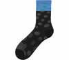 SHIMANO ORIGINAL TALL SOCKS BLACK/GRAY DOT  (L-XL (45-48)) L/XL