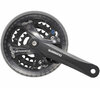 SHIMANO Kurbelgarnitur ACERA FC-M361 7-fach/8-fach 175 mm 42-32-22 Zähne Schwarz