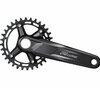 SHIMANO Kurbelgarnitur DEORE FC-M5100 10-fach/11-fach 175 mm 30 Zähne Schwarz