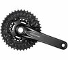 SHIMANO Kurbelgarnitur DEORE FC-M6000 10-fach 170 mm 40-30-22 Zähne Schwarz