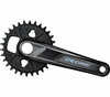 SHIMANO Kurbelgarnitur DEORE FC-M6130 12-fach 165 mm 30 Zähne Schwarz