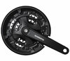 SHIMANO KURBELG.MT101 170 4K 44-32-22 Schwarz