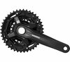 SHIMANO Kurbelgarnitur  FC-M210-2 170 mm 36-22 Zähne Schwarz