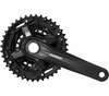 SHIMANO Kurbelgarnitur  FC-M210-2 175 mm 36-22 Zähne Schwarz