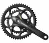 SHIMANO Kurbelgarnitur FC-R345 9-fach 170 mm 50-34 Zähne Schwarz