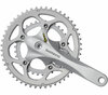 SHIMANO Kurbelgarnitur FC-R345 9-fach 170 mm 50-34 Zähne Silber