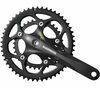 SHIMANO Kurbelgarnitur FC-R345 9-fach 175 mm 50-34 Zähne Schwarz