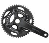 SHIMANO Kurbelgarnitur GRX FC-RX600-10 10-fach 172,5 mm 46-30 Zähne Schwarz