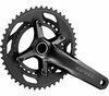 SHIMANO Kurbelgarnitur GRX FC-RX600-11 11-fach 172,5 mm 46-30 Zähne Schwarz