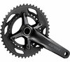 SHIMANO Kurbelgarnitur GRX FC-RX600-11 11-fach 175 mm 46-30 Zähne Schwarz