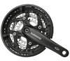 SHIMANO Kurbelgarnitur FC-T521 10-fach 170 mm 48-36-26 Zähne Schwarz