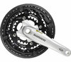 SHIMANO Kurbelgarnitur FC-T521 10-fach 175 mm 48-36-26 Zähne Silber