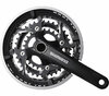 SHIMANO Kurbelgarnitur FC-T551 10-fach 170 mm 48-36-26 Zähne Schwarz