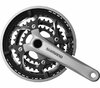 SHIMANO Kurbelgarnitur FC-T551 10-fach 170 mm 48-36-26 Zähne Silber