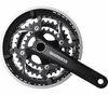 SHIMANO Kurbelgarnitur FC-T551 10-fach 175 mm 48-36-26 Zähne Schwarz