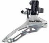 SHIMANO Umwerfer TOURNEY FD-TY300 3-fach MTB/Trekking Schelle hoch Top-Pull Schwarz/Silber