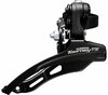 SHIMANO Umwerfer TOURNEY TZ FD-TZ510 3-fach MTB/Trekking Schelle hoch Top-Pull Schwarz