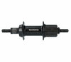 SHIMANO Hinterradnabe FH-TY500 36 Loch Vollachse m. Muttern Schwarz