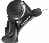 SHIMANO Schalthebel TOURNEY SL-TX30 3-fach (Mikroraster) Links Schelle Schwarz/Silber