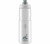 ELITE Trinkflasche Jet Green Transparent-Grau 750 ml