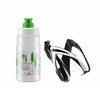 ELITE KIT CEO black glossy + bottle JET 350 ml clear green logo Schwarz/Clear/Grün