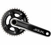 SHIMANO KURBELGARNITUR SLX MTB FC-M7000 2x11, 175 mm, 36-26 Z., Schwarz, nicht enthalten