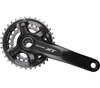 SHIMANO KURBELG.XT 175 34-24 3MM OB Schwarz