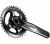 SHIMANO KURBELGARNITUR XTR FC-M9000 2x11, 170 mm, 34-24 Z., nicht enthalten, ca. 601 g Anthrazit