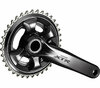 SHIMANO Kurbelgarnitur XTR FC-M9020-2 11-fach 175 mm 36-26 Zähne Anthrazit