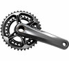 SHIMANO Kurbelgarnitur XTR FC-M9100-2 12-fach 170 mm 38-28 Zähne Schwarz/Anthrazit