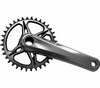 SHIMANO Kurbelgarnitur XTR FC-M9120-1 12-fach 175 mm ohne Kettenblatt Schwarz/Anthrazit