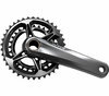 SHIMANO Kurbelgarnitur XTR FC-M9120-B2 12-fach 170 mm 38-28 Zähne Schwarz/Anthrazit