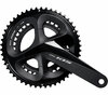 SHIMANO Kurbelgarnitur 105 FC-R7000 11-fach 165 mm 50-34 Zähne Schwarz