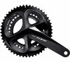 SHIMANO Kurbelgarnitur 105 FC-R7000 11-fach 165 mm 53-39 Zähne Schwarz