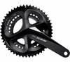 SHIMANO Kurbelgarnitur 105 FC-R7000 11-fach 172,5 mm 53-39 Zähne Schwarz