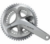 SHIMANO Kurbelgarnitur 105 FC-R7000 11-fach 172,5 mm 53-39 Zähne Silber