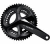 SHIMANO Kurbelgarnitur 105 FC-R7000 11-fach 175 mm 50-34 Zähne Schwarz