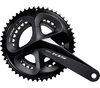 SHIMANO Kurbelgarnitur 105 FC-R7000 11-fach 175 mm 53-39 Zähne Schwarz