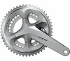 SHIMANO Kurbelgarnitur 105 FC-R7000 11-fach 175 mm 53-39 Zähne Silber