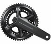 SHIMANO Kurbelgarnitur ULTEGRA FC-R8100-P 165 mm ohne Kettenblatt Schwarz