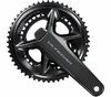 SHIMANO Kurbelgarnitur 2-fach FC-R8100-P, 160mm, 12fach, ohne Kettenblätter, ULTEGRA