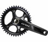 SHIMANO Kurbelgarnitur GRX FC-RX810-1 11-fach 172,5 mm 42 Zähne Schwarz