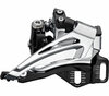 SHIMANO Umwerfer DEORE 2F.TS DP E-TYP Schwarz