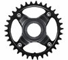 SHIMANO Kettenblatt E8000 SM-CRE80 34Z 55 mm Kettenlinie Schwarz