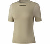 SHIMANO WOMEN SS BASELAYER CHAMPAGN XS Beige