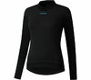 SHIMANO W'SBEAUFORT LONG SLEEVES BASELAYER BLACK ((W'S) L) L