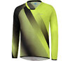 SHIMANO FUJIMI Long Sleeve Jersey Olive/ Yellow XXXL Olive Yellow