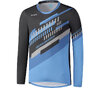 SHIMANO MYOKO L.S. JERSEY BLACK GREY BLUE (XL) XL